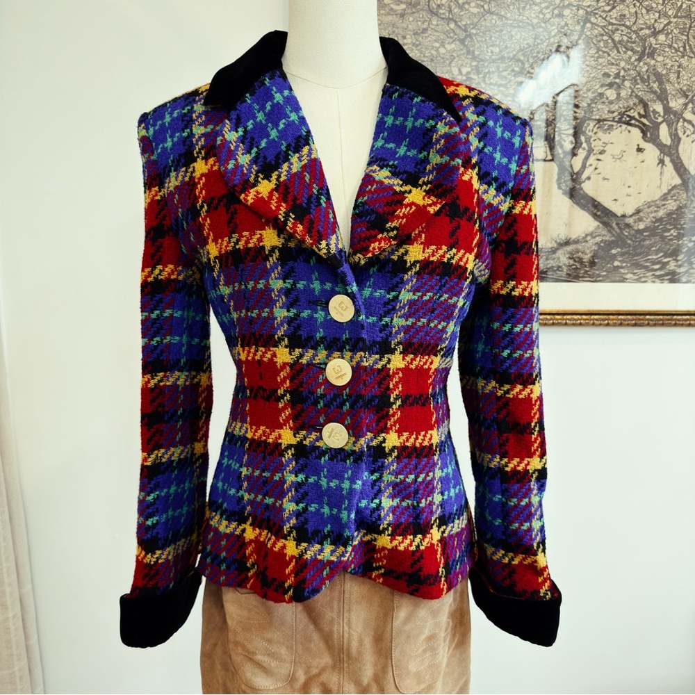 ✨ VINTAGE 1980s blazer jacket